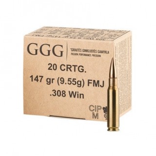 GGG kal .308 Win 147gr FMJ