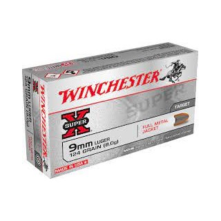 Winchester 9mm  FMJ 8,0g